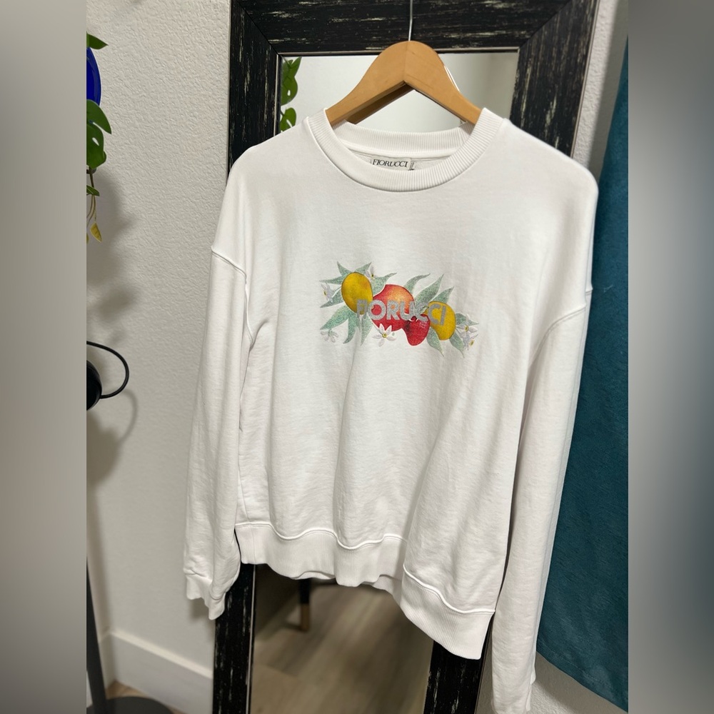 FIORUCCI 100% Cotton Fruit Sweatshirt